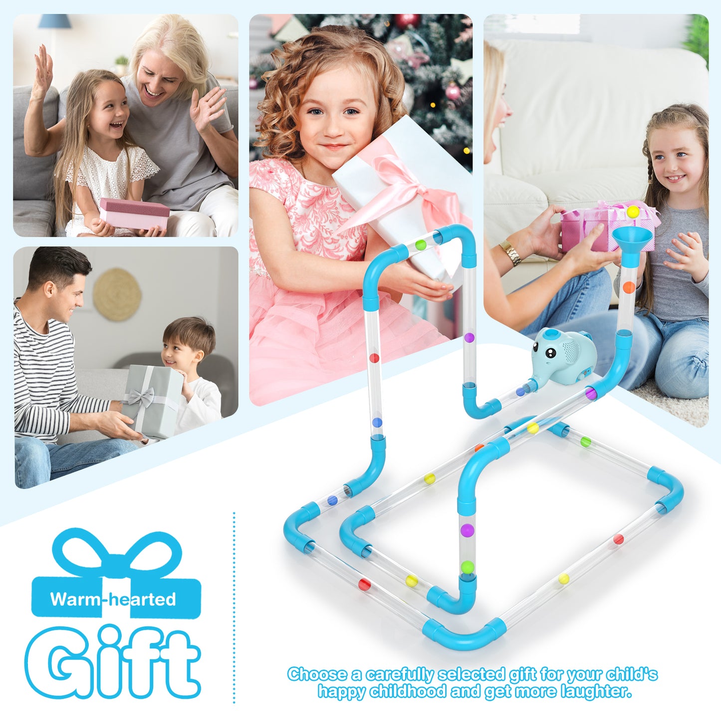 Air Toobz, Air-Powered STEM Building Toys for Kids & Teens, Kids Building Toys, STEM Toys for 3+ Year Old